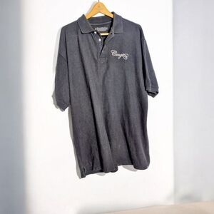 Coogi sz XXL Men's Black Polo Shirt